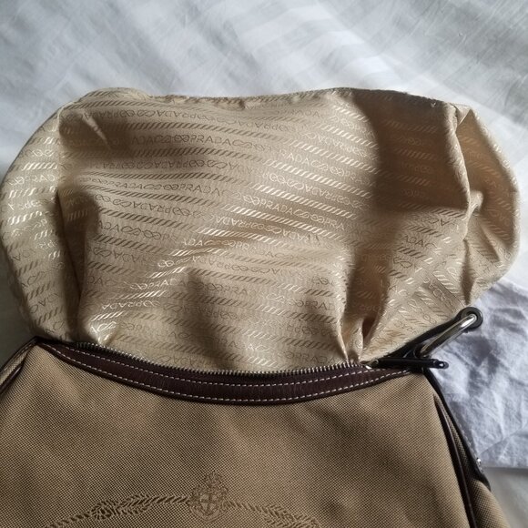 Authentic Prada Canvas and Leather Bag - Picture 7 of 10